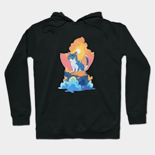 Sunset Cat Hoodie